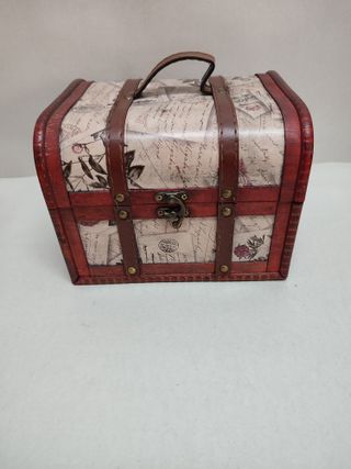 Baúl Joyero de Madera 16CM