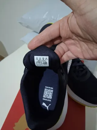 Scarpe Puma Flyer Lite 3 Jr Nere/Gialle