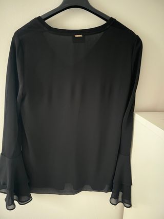 Camiseta Liu Jo manga larga volantes talla S