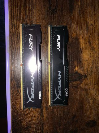 2x Kingston HyperX Fury DDR4 4GB 2133MHz