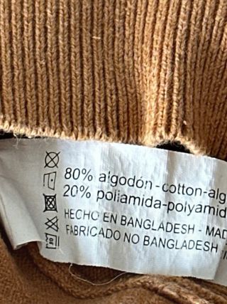 Jersey LYMAN cuello redondo marrón