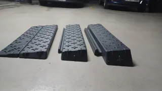 Rampa modular portátil para sillas de ruedas