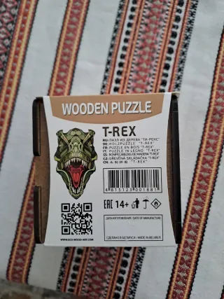 Puzzle de Madera T-Rex