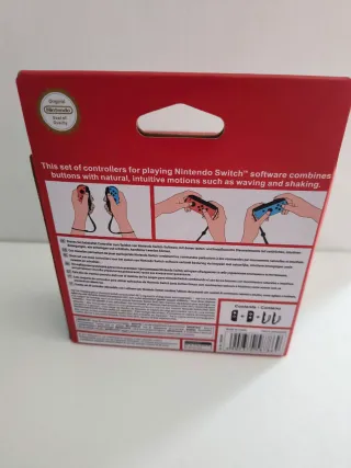 Mandos Nintendo Switch JoyCon Rojo Azul