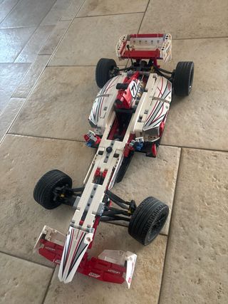 Lego Technic Auto da Corsa Rosso e Bianco