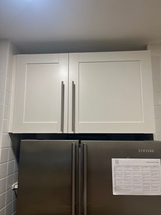 Armario METOD Blanco Encimera Frigorífico 60x40