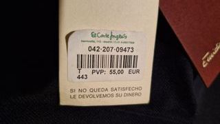 Pantalón Emidio Tucci Azul Marino Talla 443 cálido