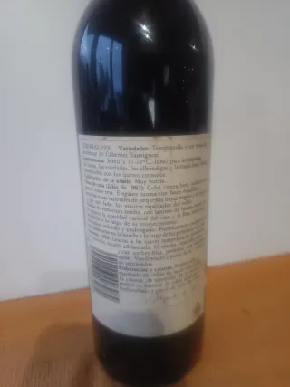 Vino TORRES CORONAS 1990 DO Penedès