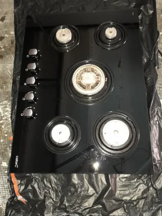 Placa de cocina a gas Cata 5 fuegos