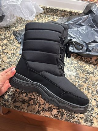 Botas de nieve negras