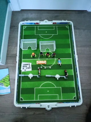 Futbolín Playmobil
