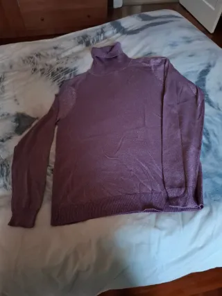 Jersey Zara Morado Talla S