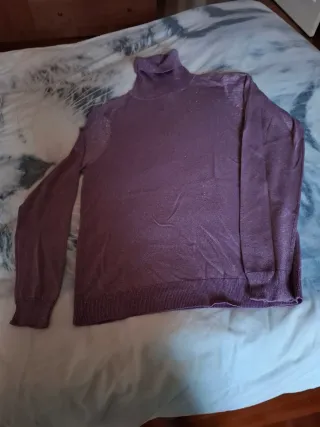 Jersey Zara Morado Talla S