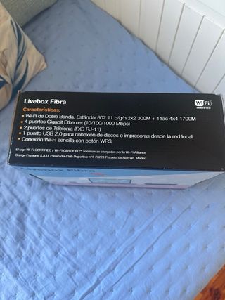 Router Livebox Fibra