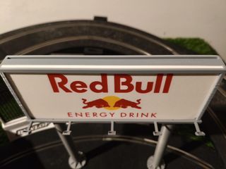 Valla publicitaria para maquetas / Scalextric