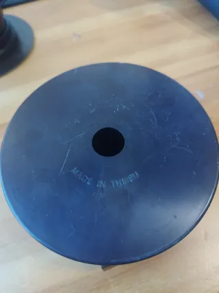 Cuero marrón plano 1cm alta calidad