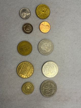 Lotto monete da tutto il mondo