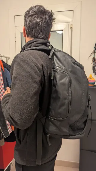 Mochila de viaje cabina negra