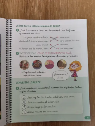 Religión católica. 1 primaria. Edén. Revuela 22