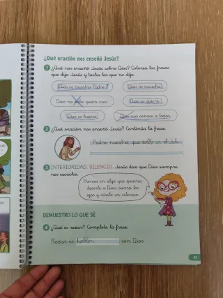 Religión católica. 1 primaria. Edén. Revuela 22