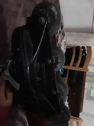 Patines en línea negros