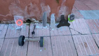 Desbrozadora a batería