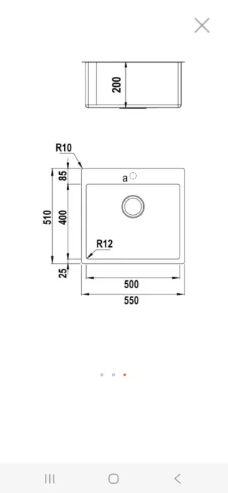 Lavello cucina Schock unica vasca