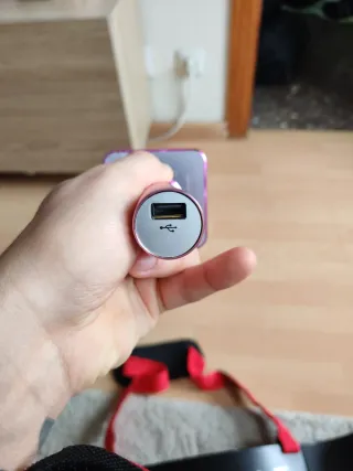 Micrófono Karaoke Inalámbrico Rosa y Blanco