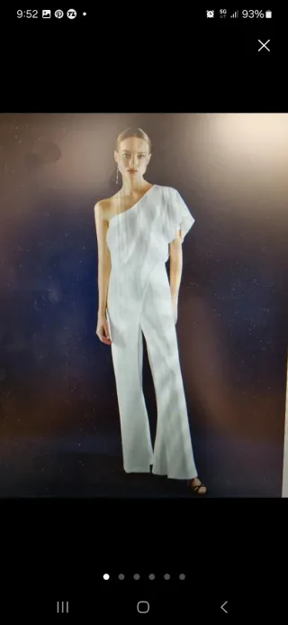 Mono blanco asimétrico El Corte Inglés