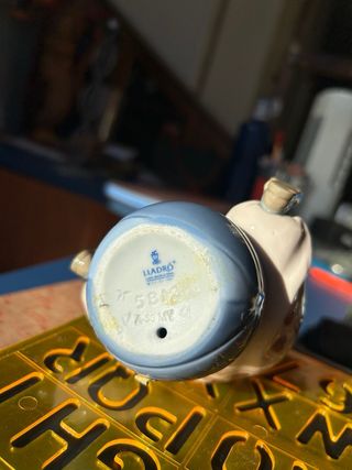 3 figuras Lladró originales payasos y pierrot