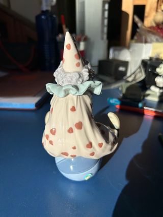 3 figuras Lladró originales payasos y pierrot