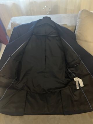 Traje Zara Man Azul Marino Chico