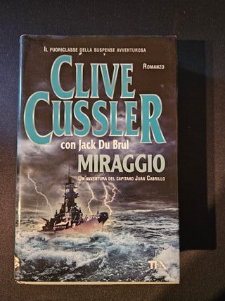 Lotto di 10 libri di Clive Cussler