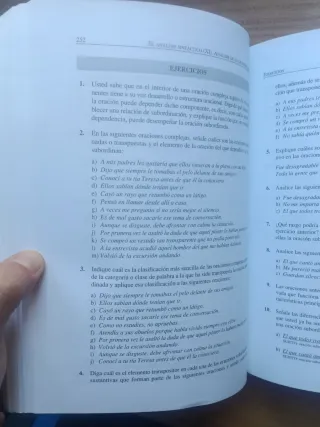 Ejercicios de Gramática y de expresión