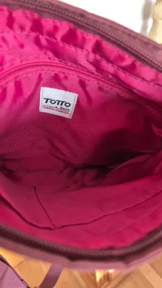 Bolso TOTTO original estampado floral