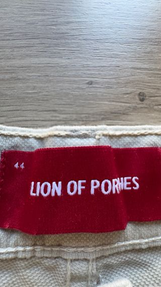Pantalones Lion of Porches Beige Talla M