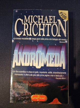 Lotto di 4 libri di Michael Crichton
