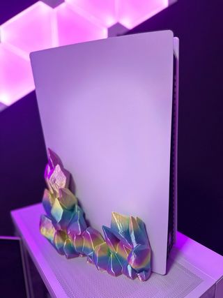 Base PS5 Cristal Arcoíris