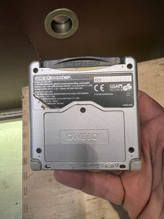 Nintendo Game Boy Advance SP Plata