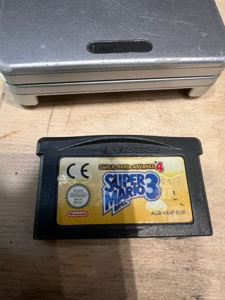 Nintendo Game Boy Advance SP Plata