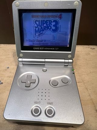 Nintendo Game Boy Advance SP Plata