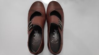 Zapatos Valeria's Mujer Cuero Marrón