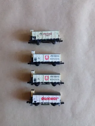 Lote 4 vagones ARNOLD