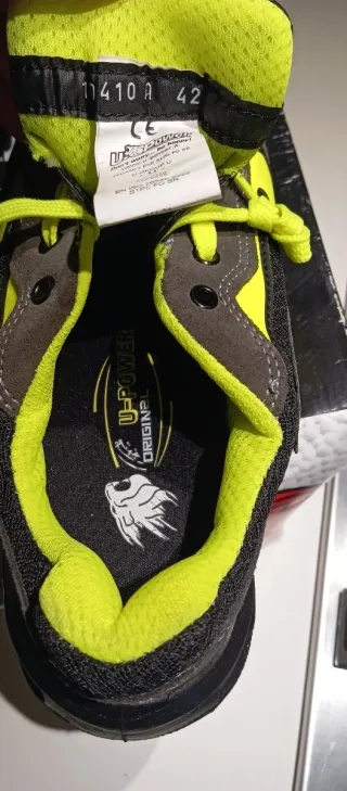 Scarpe U-Power Grigio/Giallo