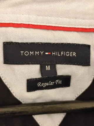 Polo Tommy Hilfiger Negro Talla M
