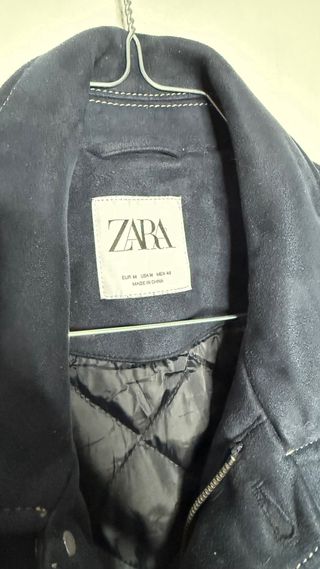 Giacca Zara Uomo Blu Scuro