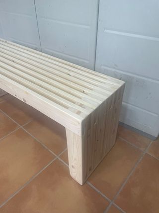 BANCO DE MADERA