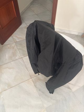 Chaqueta Moto Verano/Invierno Negra y Flúor