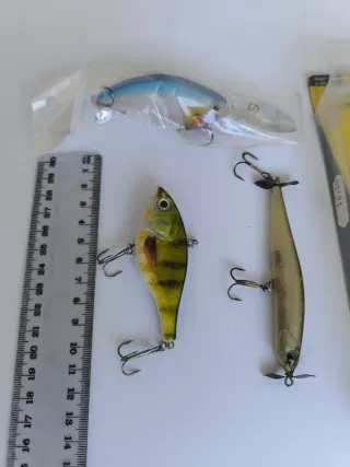 Señuelos de pesca spinning y casting