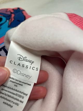 Conjunto Gorro y Braga Stitch Disney